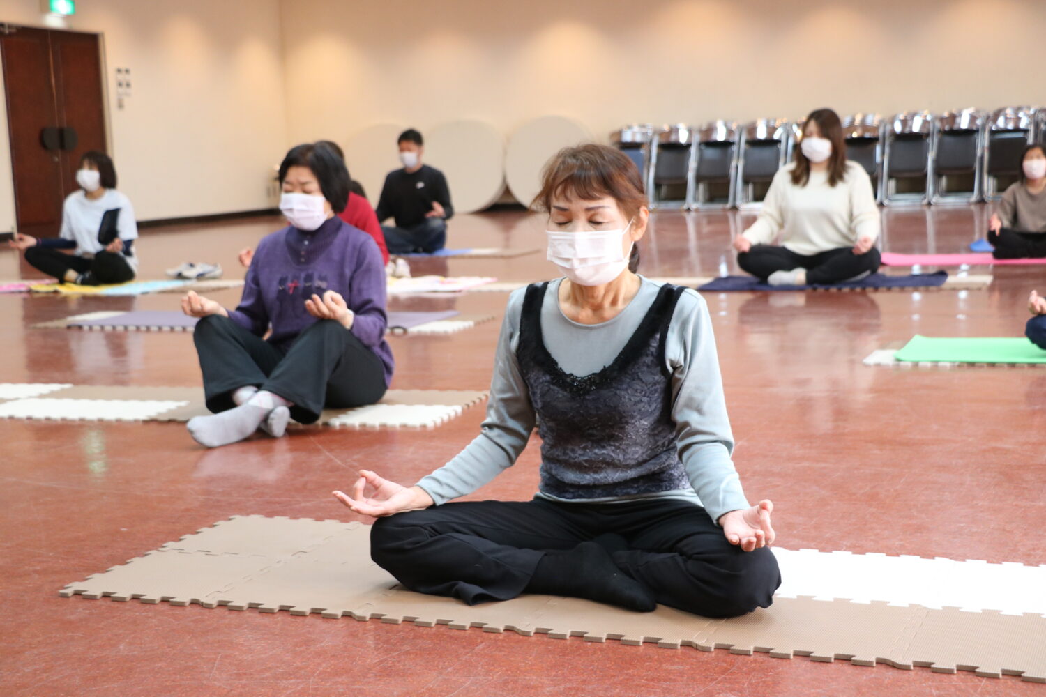 ヨガ教室で体力づくり♪の外観