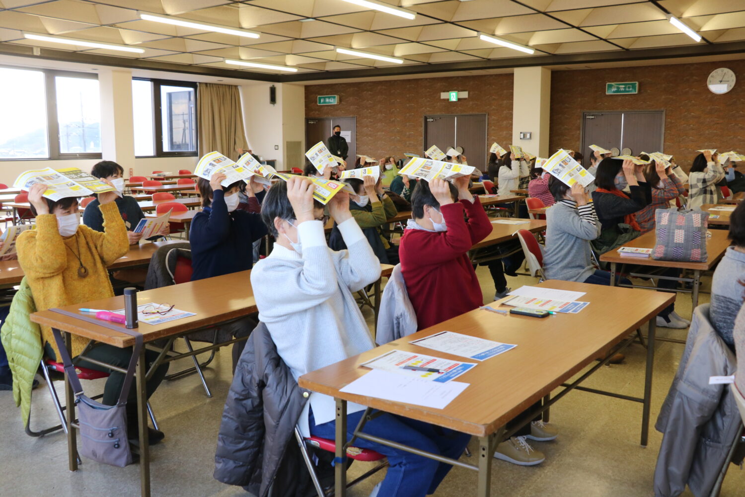 防災学習で備えの必要性を再確認!📒✍の写真(高知県高知市)