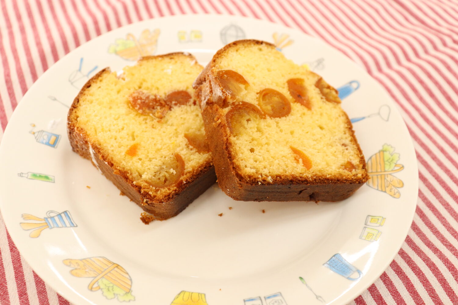 キンカンパウンドケーキの写真(高知県高知市)