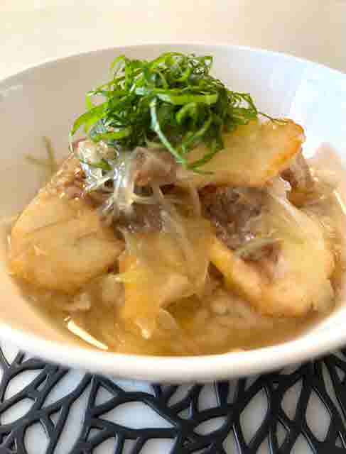 真鯛のあんかけ丼 ~ミョウガたっぷり餡~の写真(高知県高知市)