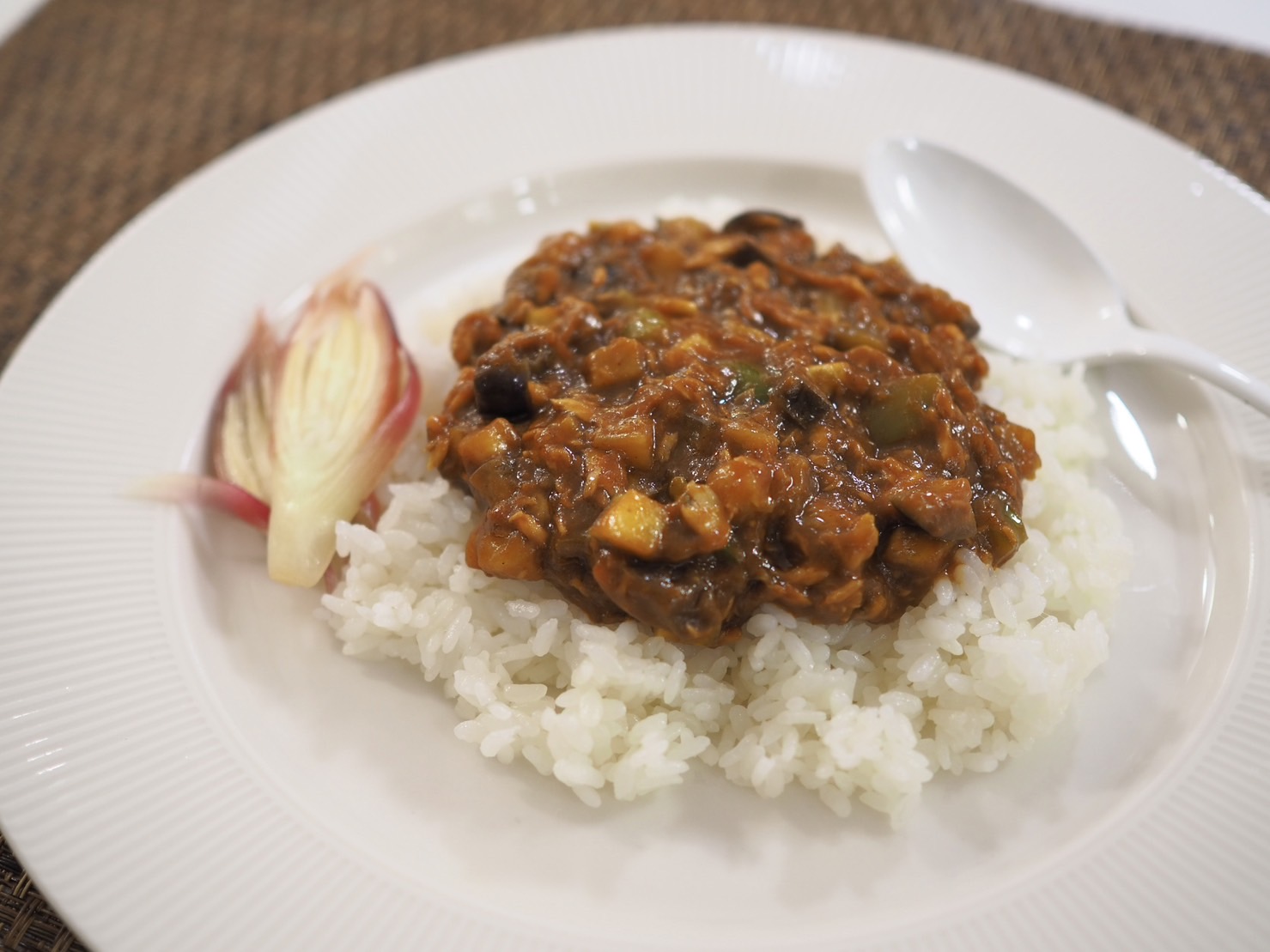 高知なすカレーの写真(高知県高知市)